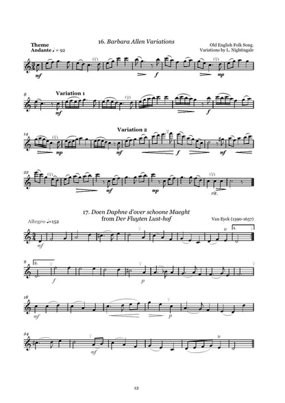 Fluteworthy - 99 Solos and Studies for Flute
