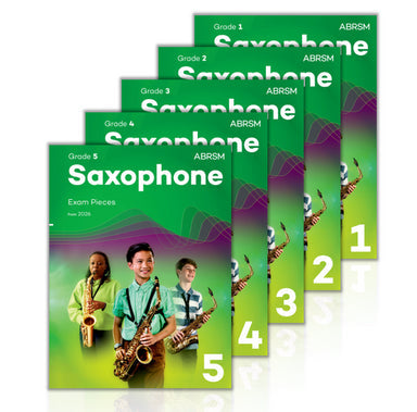 ABRSM Saxophone Exam Pieces from 2026 Teachers Pack (15% Discount applied at checkout)