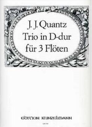 Quantz, Johann Joachim: Trio (Sonatina) in D Major