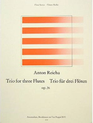 Reicha Anton - Trio for 3 flutes OP26