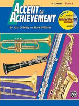 Accent on Achievement Bk 1 B Flat Clarinet Bk/Cd