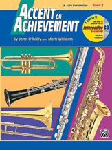 Accent on Achievement Bk 1 E Flat Alto Saxophone Bk/Cd
