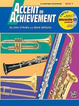 Accent on Achievement Bk 1 E Flat Baritone Saxophone Bk/Cd