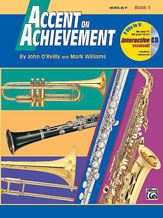 Accent on Achievement Bk 1 Horn in F Bk/Cd