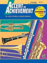 Accent on Achievement Bk 1 Percussion Bk/Cd