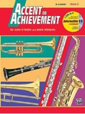 Accent on Achievement Bk 2 B Flat Clarinet Bk/Cd