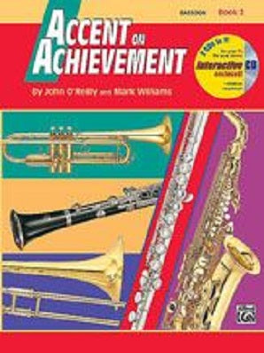 Accent on Achievement Bk 2 Bassoon Bk/Cd