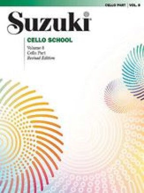 Suzuki Cello School Volume 8 Cello Part