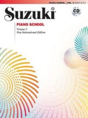 Suzuki Piano School Volume 3 Book/CD