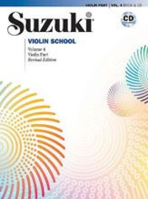Suzuki Violin School Volume 4 Book/CD