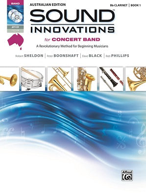 Sound Innovations Clarinet Bk 1 Bk/DVD Australian Version