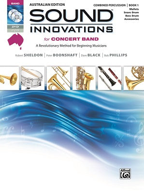 Sound Innovations Combined Percussion Bk 1 Bk/DVD Australian Version