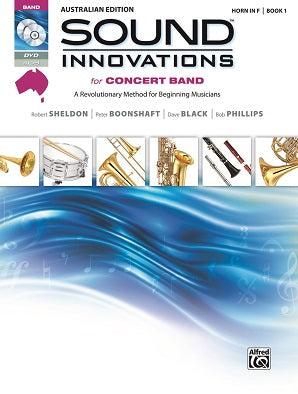 Sound Innovations Horn Bk 1 Bk/DVD Australian Version