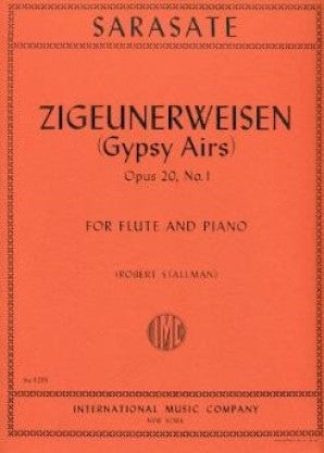 Sarasate, Pablo  - Zigeunerweisen For Flute and Piano arr Robert Stallman