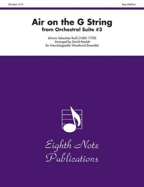 Bach Johann Sebastian-  Air on the G String Orchestral Suite No 3 Flexible Ensemble