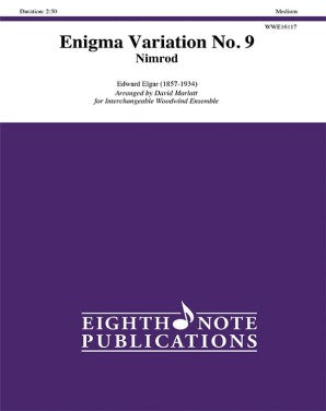 Elgar Edward- Enigma Variation No 9 Flex Woodwind Ensemble