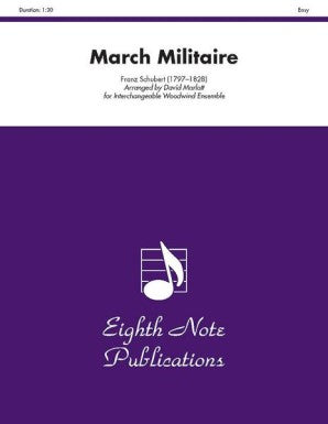 Schubert Franz- March Militaire Flexible Woodwind Ensemble
