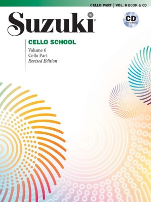 Suzuki Cello School Volume 6 Book/CD