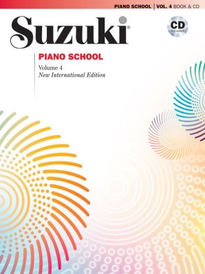 Suzuki Piano School Volume 4 Book/CD