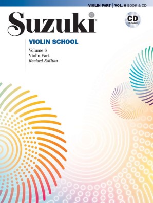 Suzuki Violin School Volume 6 Book/CD