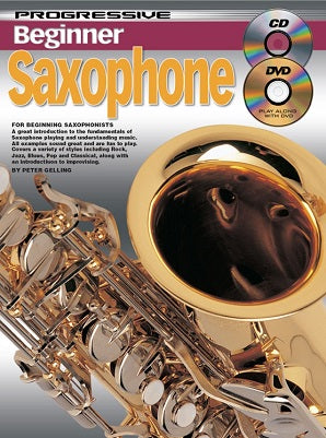Progressive Beginner Saxophone Bk/CD/DVD