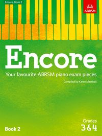 ABRSM Encore Book 2 Grade 3 & 4 for piano