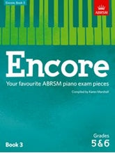 ABRSM Encore Book 3 Grade 5 & 6 for piano