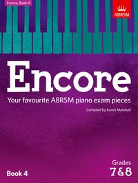 ABRSM Encore Book 4 Grade 7 & 8 for piano