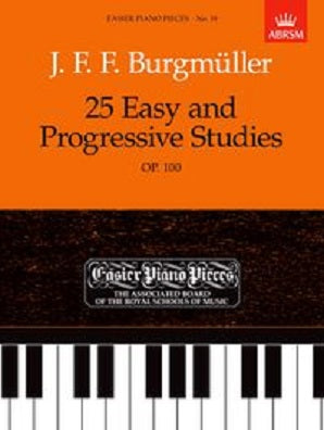 Burgmüller 25 Easy and Progressive Studies Op 100 Piano