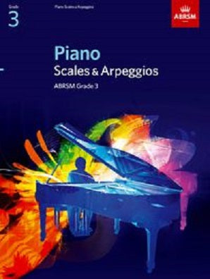 ABRSM Piano Scales Arpeggios & Broken Chords Grade 3