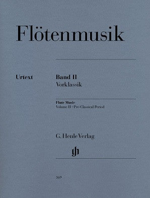 Flute Music Volume 2 Pre-Classical Period