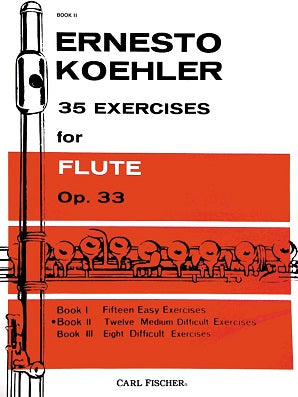35 Exercises for Flute Op 33 Book 2 No 16-27