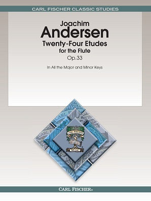 Andersen 24 Studies Op. 33 Carl Fischer