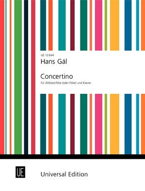 Gal, Hans - Concertino for Flute Op 82