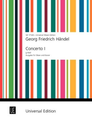 Handel, Oboe Concerto No 1 in G Minor
