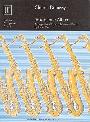 Debussy Saxophone Album Alto Sax/Piano