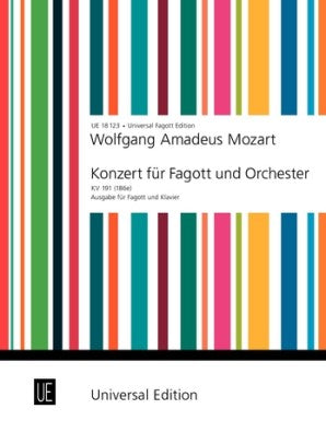 Bassoon Concerto K 191, Wolfgang Amadeus Mozart