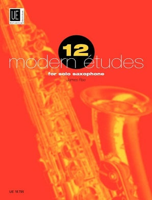 Rae, James -  12 Modern Etudes for Saxophone
