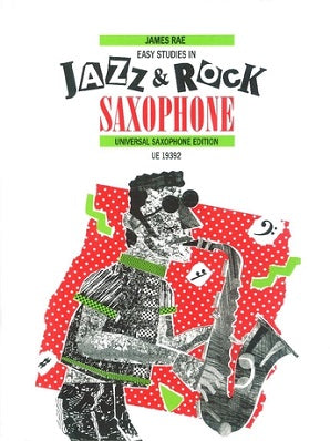 Rae, James -  Easy Studies In Jazz & Rock for Saxophone