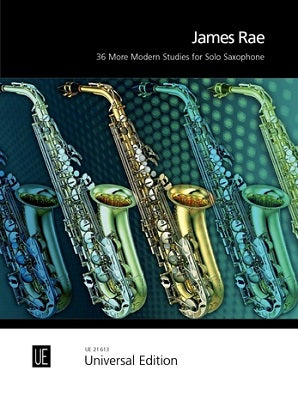 Rae, James  -36 More Modern Studies for Solo Saxophone