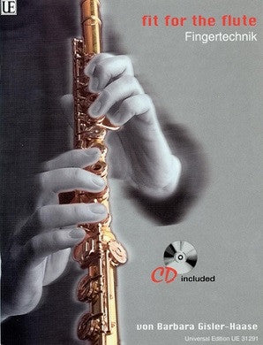 Gisler-Haase Barbara - Fit for the Flute 1 Finger Technique Book/CD (Universal)