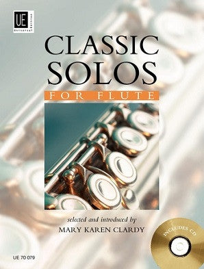 Classic Solos for Flute 1 Book/CD (Universal)