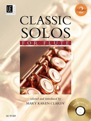 Classic Solos for Flute 2 Book/CD (Universal)