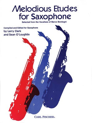 Bordogni Melodious Etudes Arranged for Saxophone