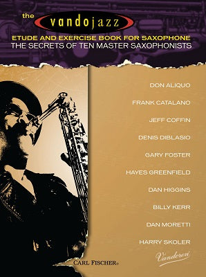 Vandojazz Etude and Exercise Book for Saxophone