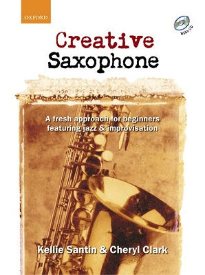 Santin/Clark - Creative Saxophone Book/CD