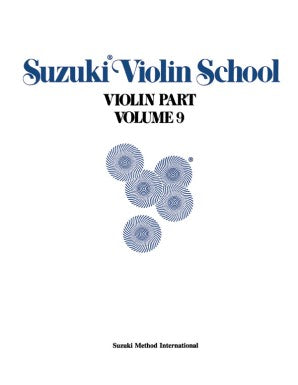 Suzuki Violin School Volume 9 Violin Part
