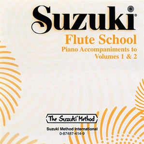 Suzuki Flute School Volume 1 & 2 Piano Accomp CD