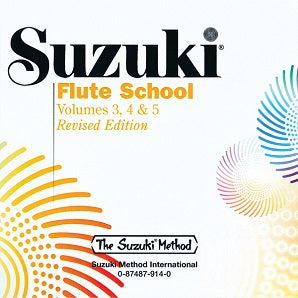 Suzuki Flute School Volume 3 4 & 5 CD