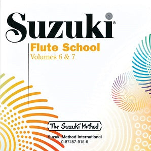 Suzuki Flute School Volume 6 & 7 CD